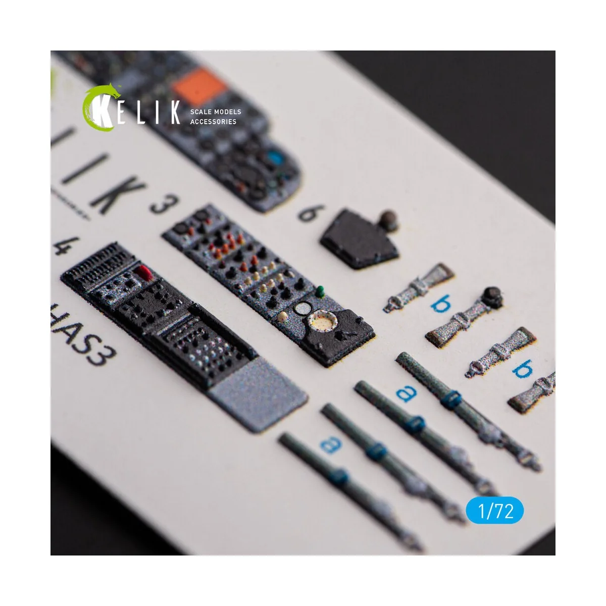 Westland Wessex HAS.3 - interior 3D decals for Italeri kit - Kelik ...