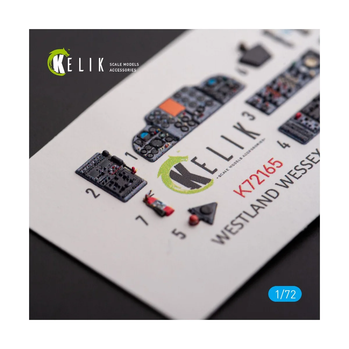 Westland Wessex HAS.3 - interior 3D decals for Italeri kit - Kelik ...