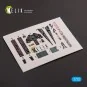 F-117A NIGHTHAWK - interior 3D decals for Hasegawa kit, 1/72 - Keli...