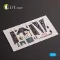 F-117A NIGHTHAWK - interior 3D decals for Academy kit - Kelik K72171