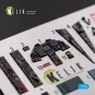 F-117A NIGHTHAWK - interior 3D decals for Hasegawa kit - Kelik K72170