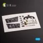 B-24D Liberator - interior 3D decals for Hasegawa kit - Kelik K72184