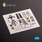 F-4N Phantom - interior 3D decals for FineMolds kit, 1/72 - Kelik K...