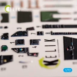 Mirage 2000-5F - interior 3D decals for ModelSvit kit - Kelik K72178