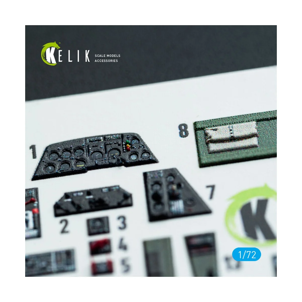 TBM-3 Avenger - interior 3D decals for HobbyBoss kit - Kelik K72137