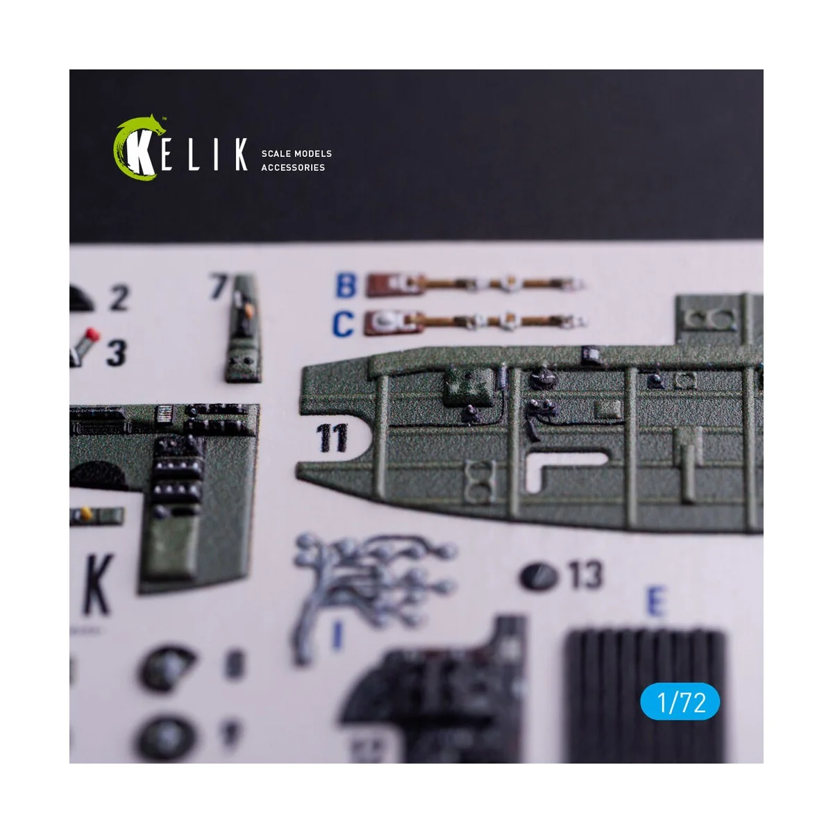 Bristol Bleninheim Mk.1 - interior 3D decals for Airfix kit, 1/72 -... Bristol Bleninheim Mk.1 - interior 3D decals for Airfix kit, 1/72 -...