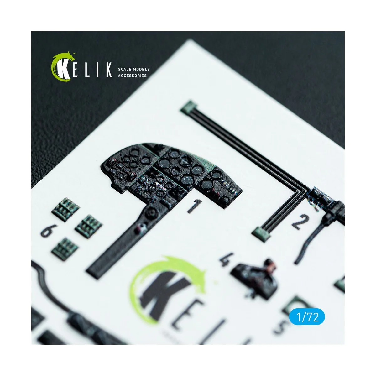 Mosquito PR.XVI - interior 3D decals for Airfix kit, 1/72 - Kelik K...