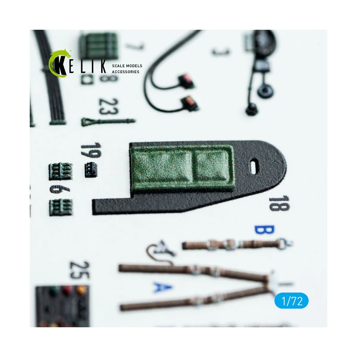 Mosquito PR.XVI - interior 3D decals for Airfix kit, 1/72 - Kelik K...