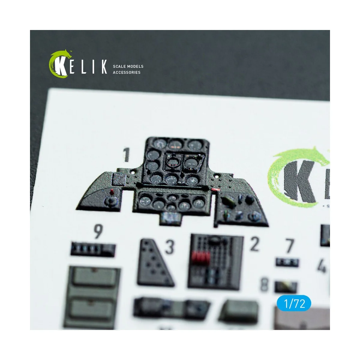 SBD-3 Dauntless - interior 3D decals for FlyHawk kit, 1/72 - Kelik ...