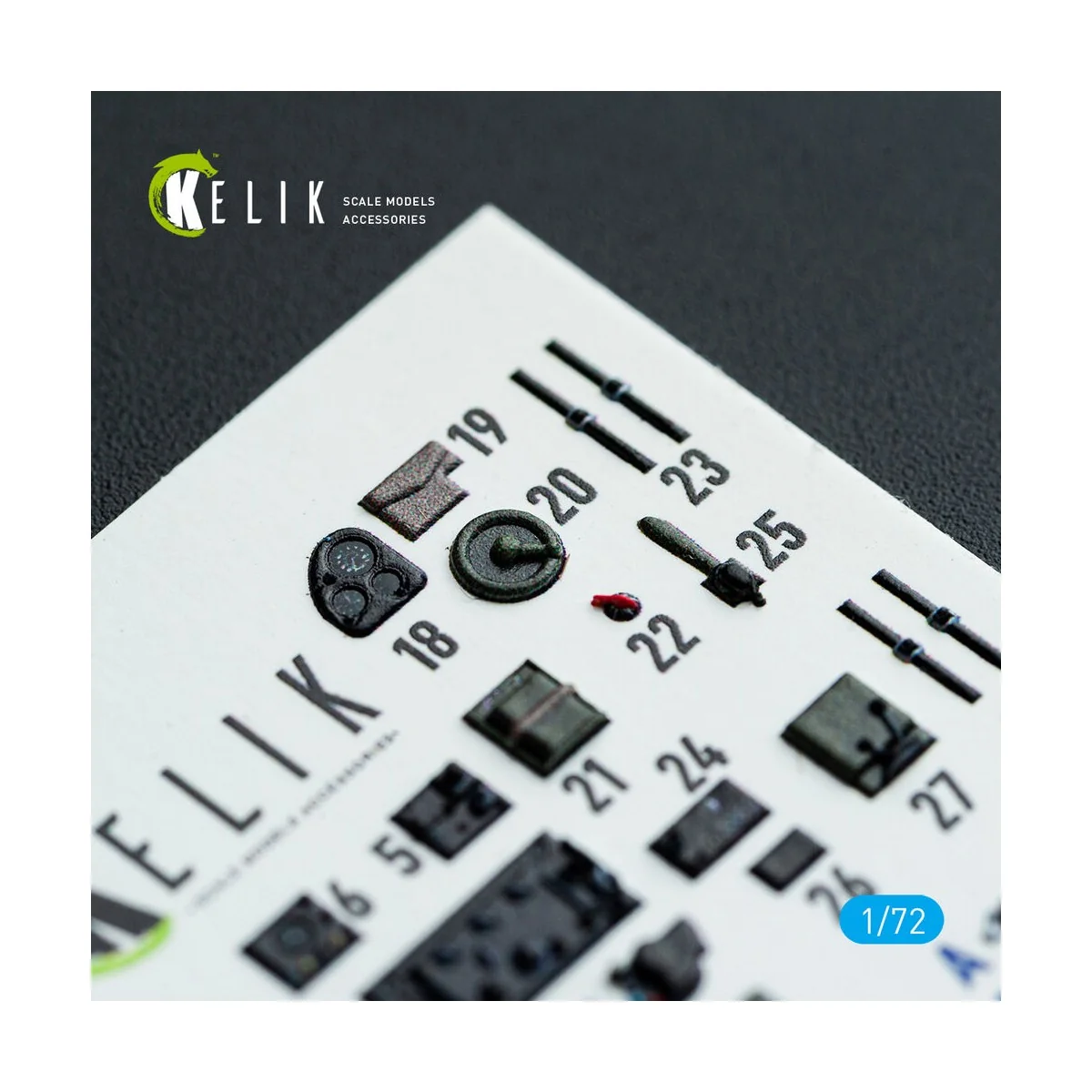 SBD-3 Dauntless - interior 3D decals for FlyHawk kit, 1/72 - Kelik ...