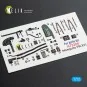 Mosquito PR.XVI - interior 3D decals for Airfix kit, 1/72 - Kelik K...