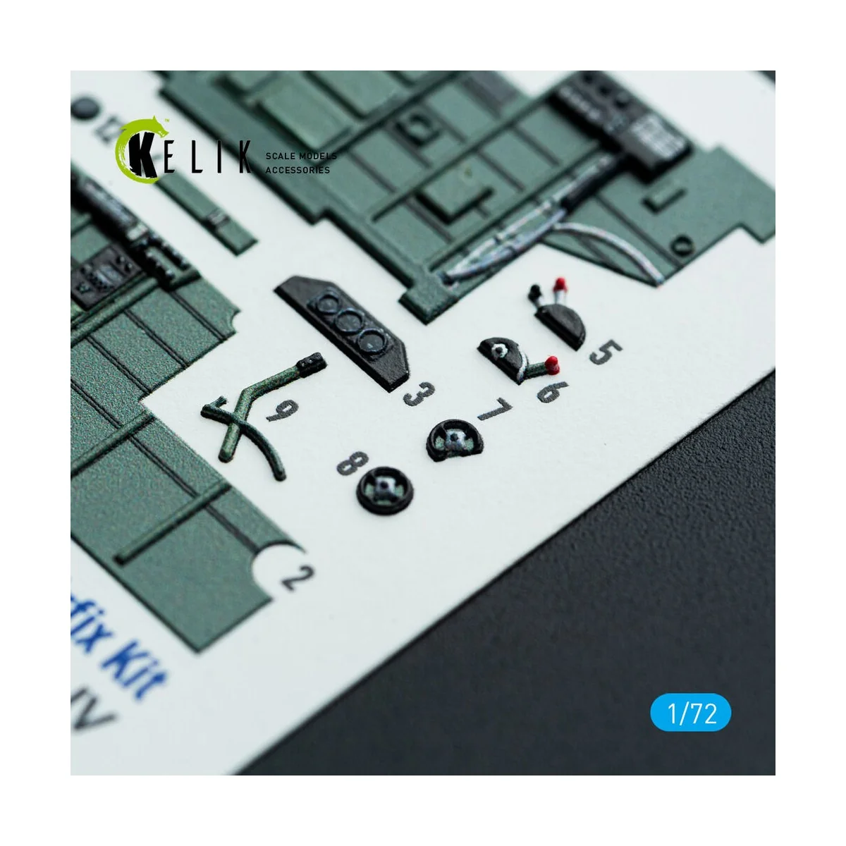 Bristol Blenheim Mk.IV - interior 3D decals for Airfix kit - Kelik ...