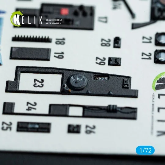 Gannet AS1/AS4 - interior 3D decals for Revell kit, 1/72 - Kelik K7... Gannet AS1/AS4 - interior 3D decals for Revell kit, 1/72 - Kelik K7...