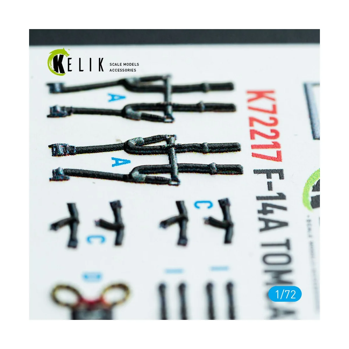 F-14A Tomcat - interior 3D decals for HobbyBoss kit - Kelik K72217