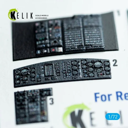 CH-54A Tarhe - interior 3D decals for Revell kit, 1/72 - Kelik K72211 CH-54A Tarhe - interior 3D decals for Revell kit, 1/72 - Kelik K72211