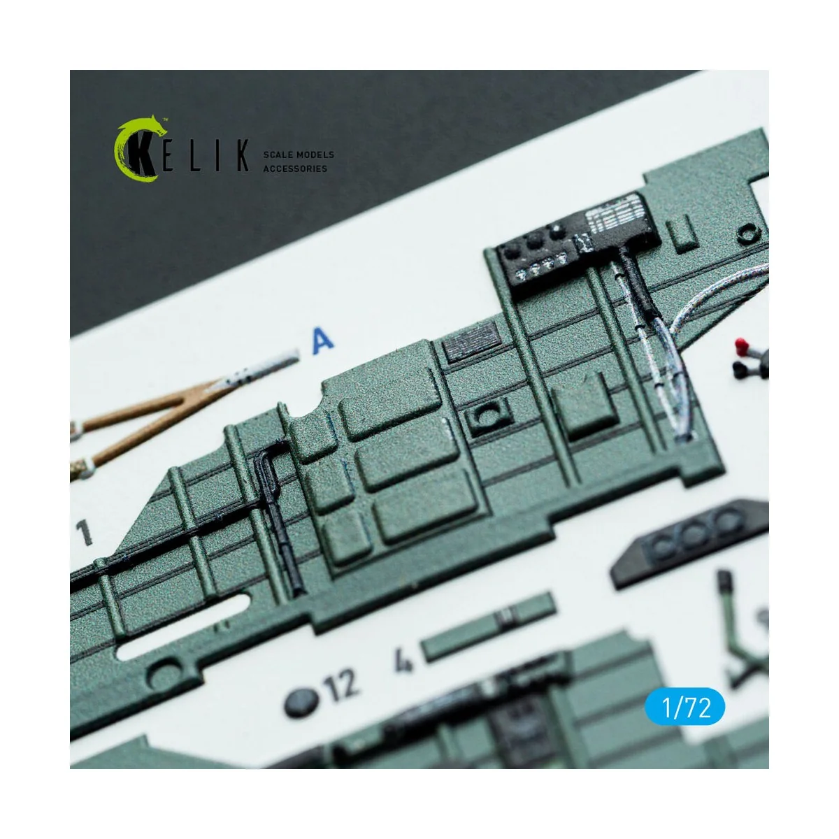 Bristol Blenheim Mk.IV - interior 3D decals for Airfix kit - Kelik ...