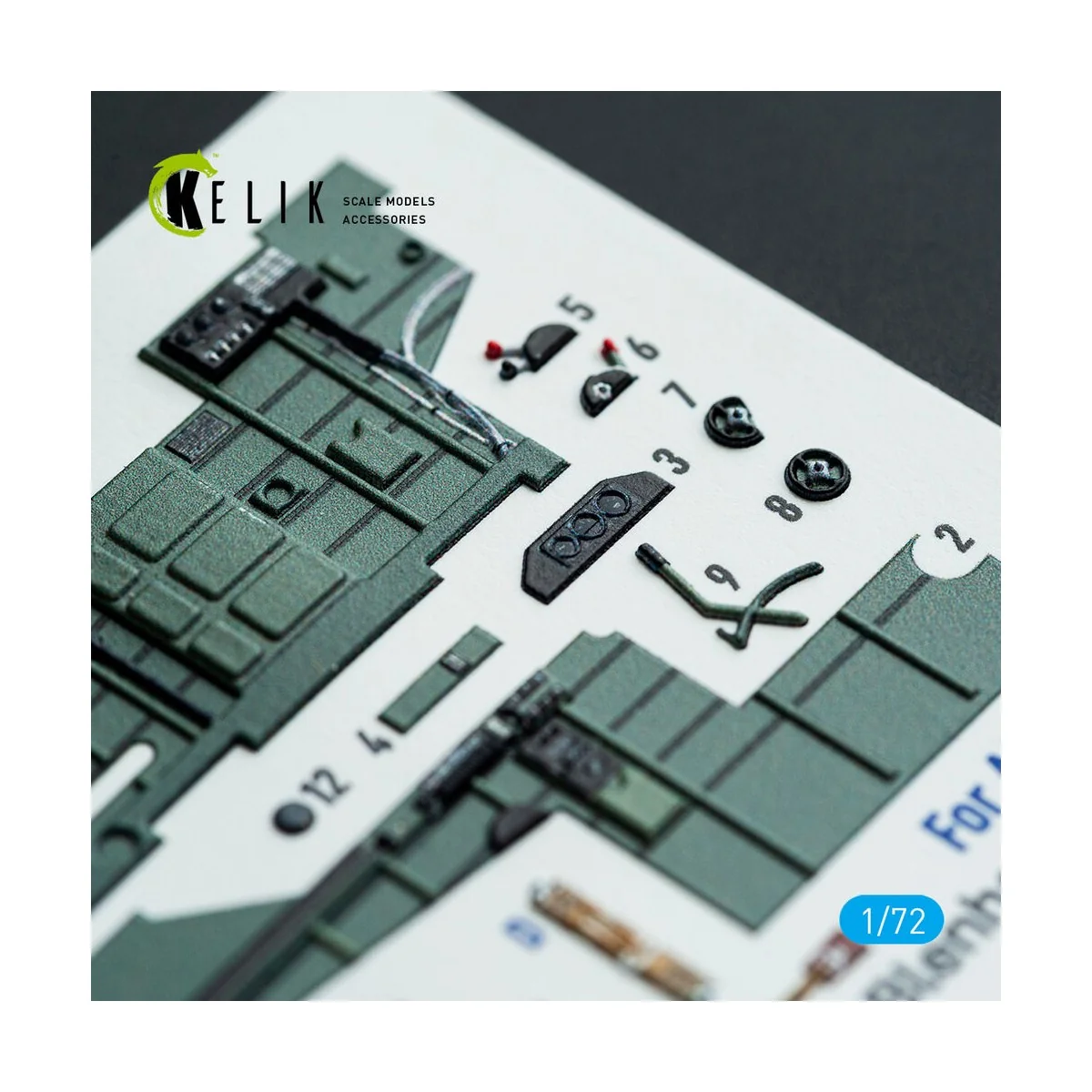 Bristol Blenheim Mk.IV - interior 3D decals for Airfix kit - Kelik ...