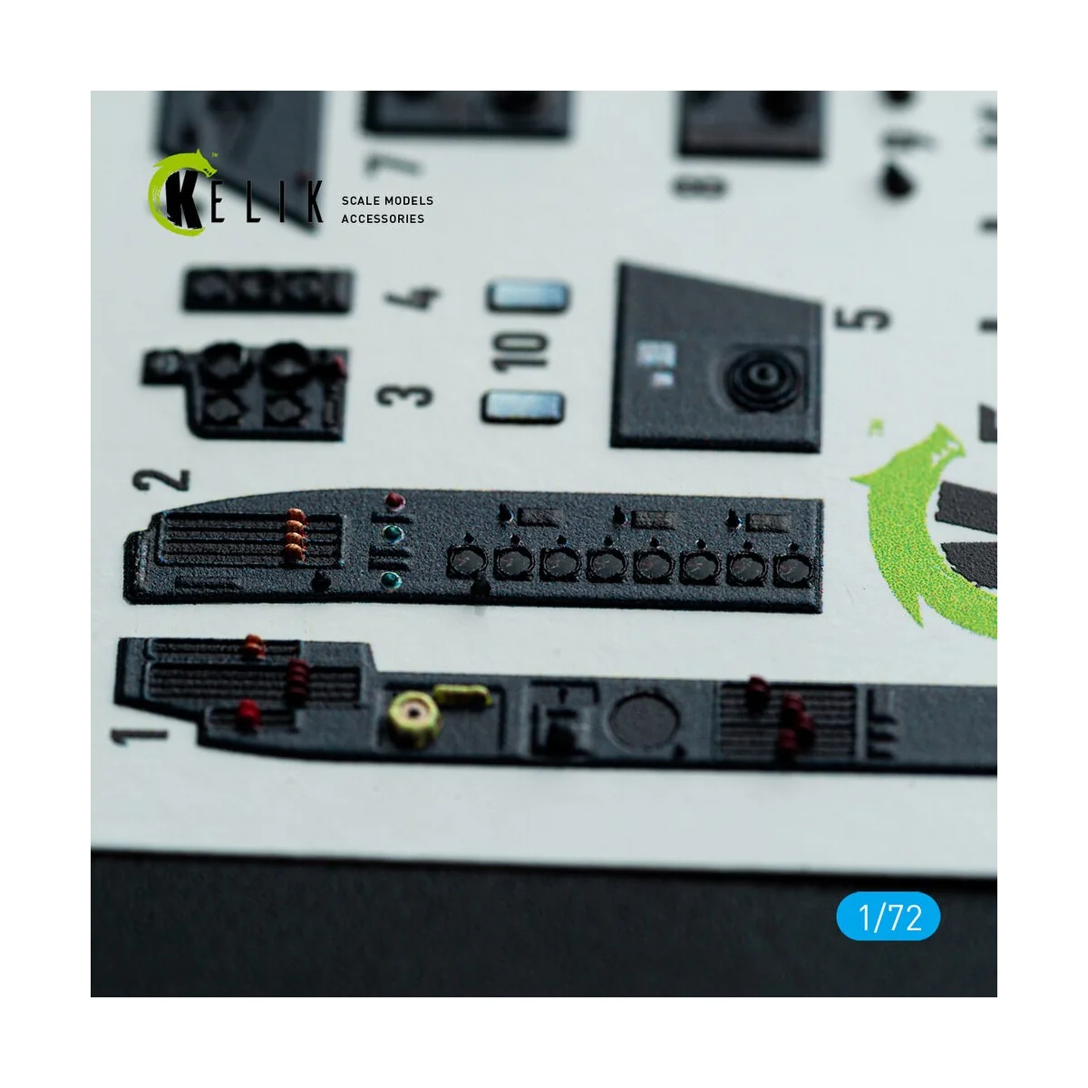 He-177A-5 - interior 3D decals for Revell kit - Kelik K72213