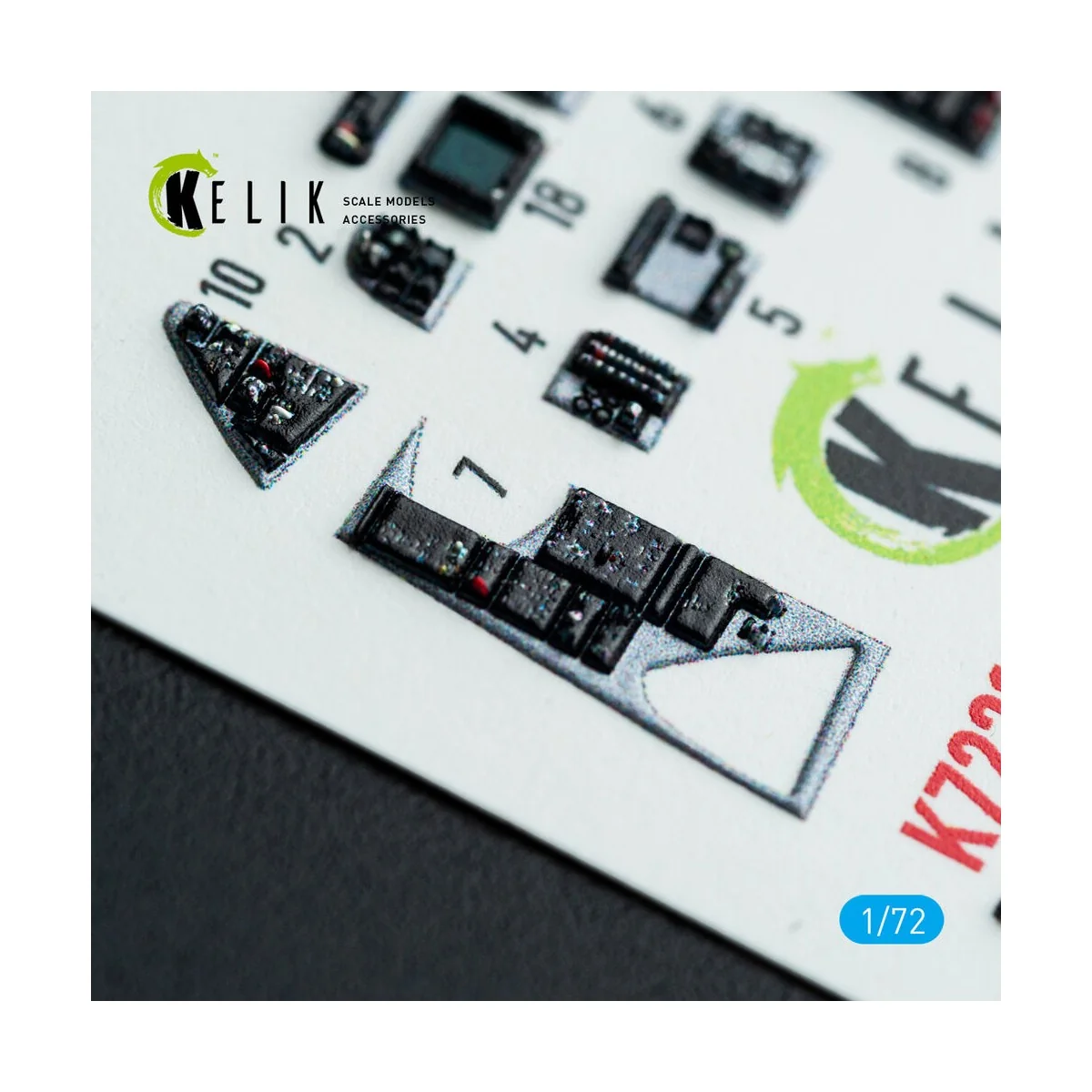 F-14D Super Tomcat - interior 3D decals for HobbyBoss kit - Kelik K...