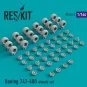 747-400 ER/ERF wheels set, 1/144 - ResKit Models RS144-0002 747-400 ER/ERF wheels set, 1/144 - ResKit Models RS144-0002