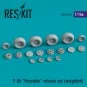 P-8A Poseidon wheels set (weighted), 1/144 - ResKit Models RS144-0015