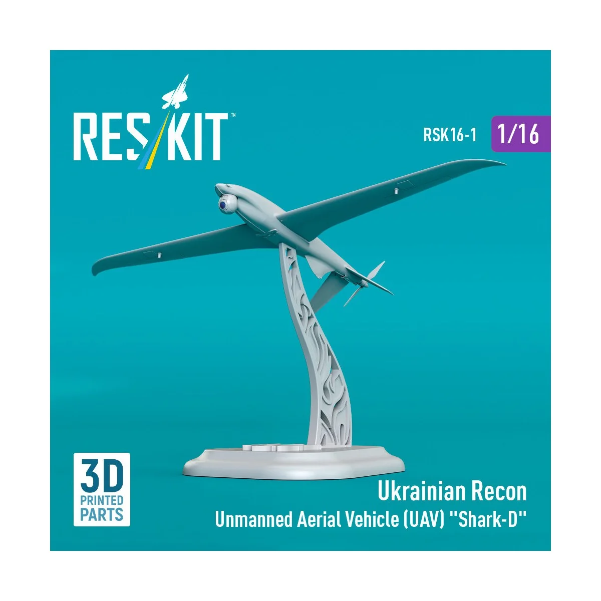 Ukrainian Recon Unmanned Aerial Vehicle (UAV) Shark-D (3D Printed) ... Ukrainian Recon Unmanned Aerial Vehicle (UAV) Shark-D (3D Printed) ...