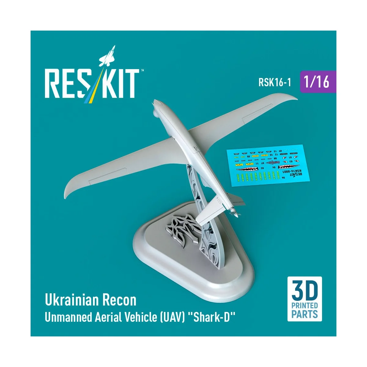 Ukrainian Recon Unmanned Aerial Vehicle (UAV) Shark-D (3D Printed) ... Ukrainian Recon Unmanned Aerial Vehicle (UAV) Shark-D (3D Printed) ...