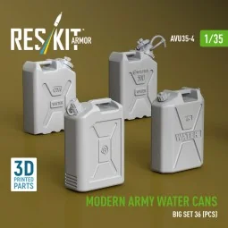 Modern army water cans, big set (3D Printed), 1/35 - ResKit Models ...