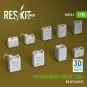 Modern army water cans, big set (3D Printed), 1/35 - ResKit Models ...