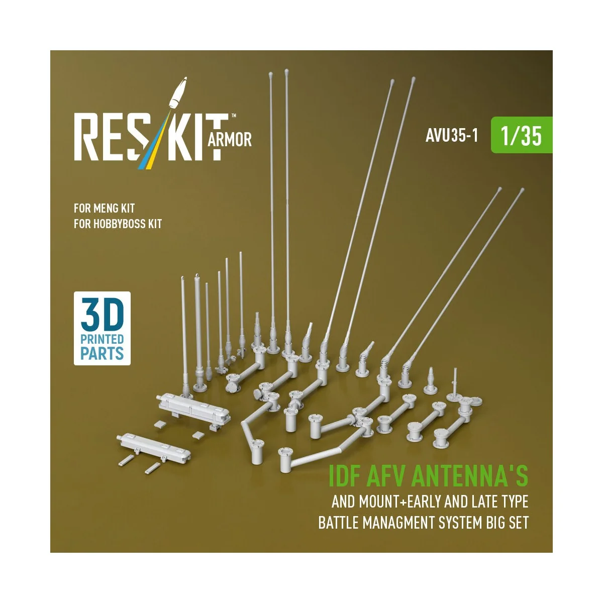 IDF AFV antenna's and mount+early and late type battle managment sy... IDF AFV antenna's and mount+early and late type battle managment sy...