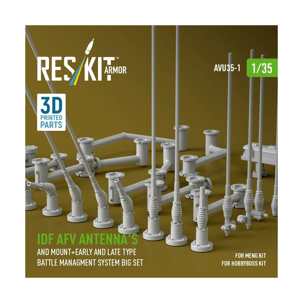 IDF AFV antenna's and mount+early and late type battle managment sy... IDF AFV antenna's and mount+early and late type battle managment sy...