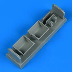 Bf 109F/G/K seat (metal type), 1/32 - Quickboost QB32 234