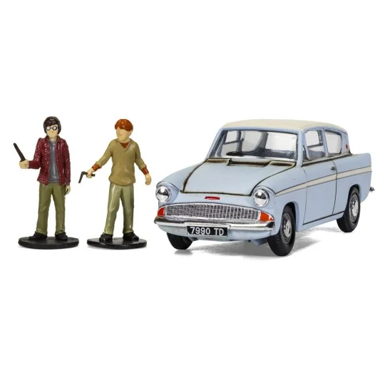 Harry Potter - Enchanted Ford Anglia w/Harry and Ron figures, 1/43 ... Harry Potter - Enchanted Ford Anglia w/Harry and Ron figures, 1/43 ...