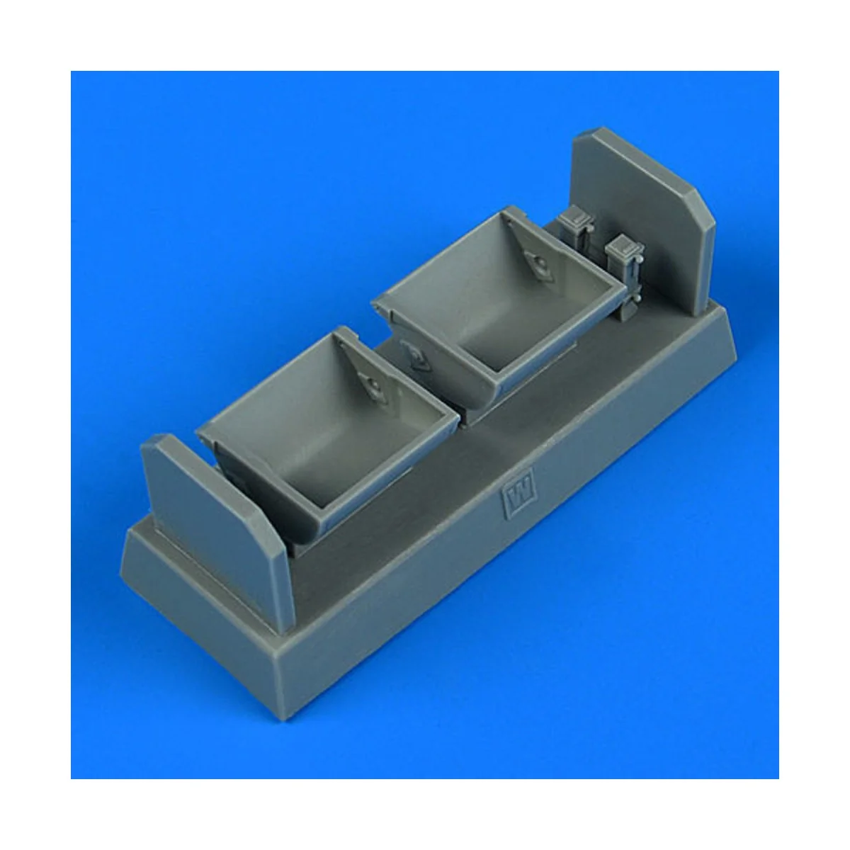 Bf 109F/G/K seat (wood type), 1/32 - Quickboost QB32 238 Bf 109F/G/K seat (wood type), 1/32 - Quickboost QB32 238