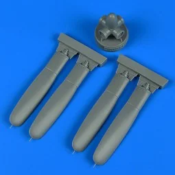 P-47 Thunderbolt propeller Curtiss electricf. HASEGAWA, 1/32 - Quic...