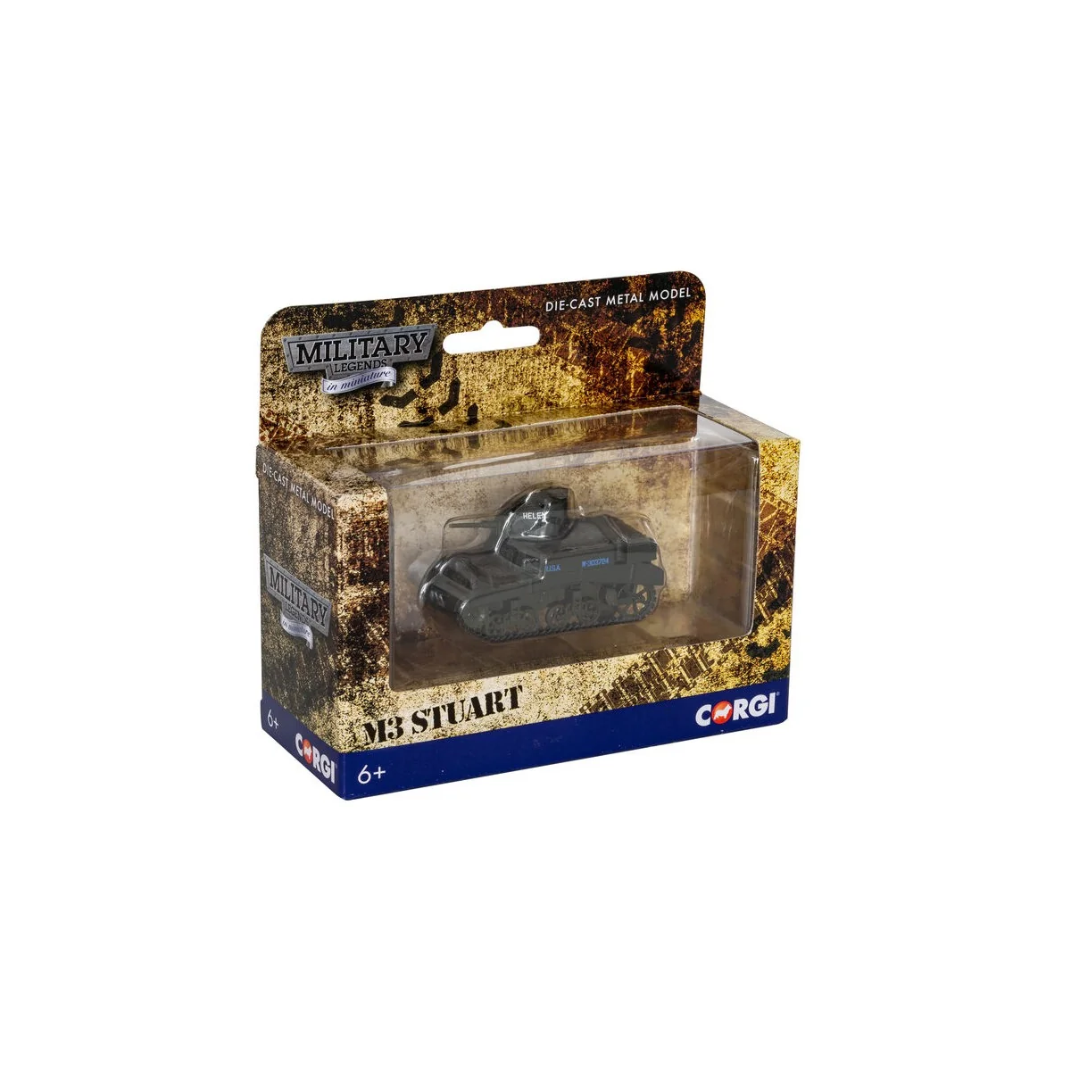 MiM - M3 Stuart Tank - Corgi CS90641