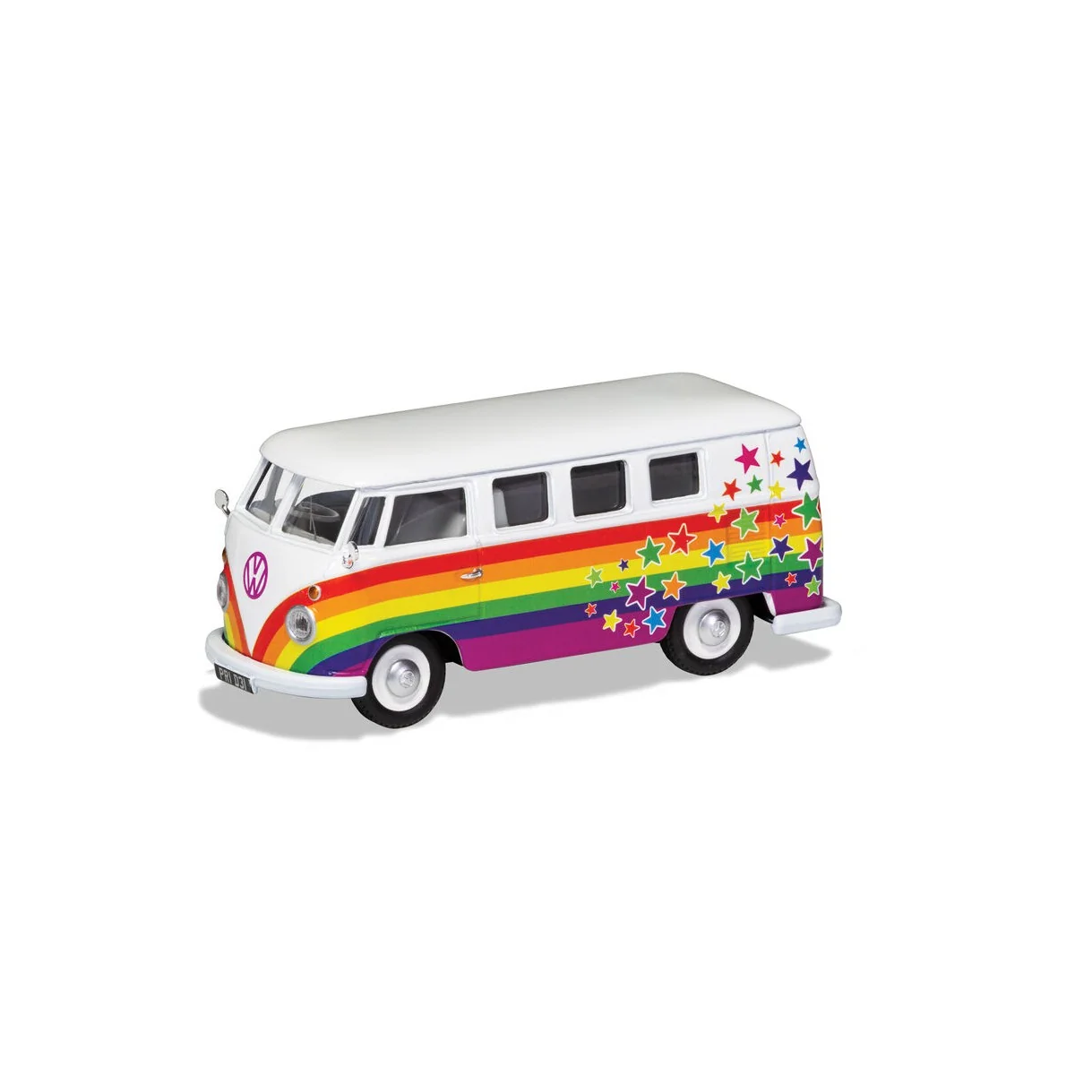 Volkswagen Campervan - Peace Love and Wishes, 1/43 - Corgi CC02731