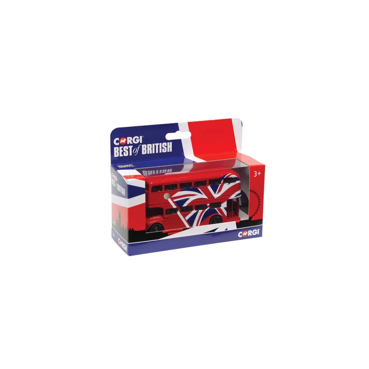 Best of British London Bus - Union Jack, 1/64 - Corgi GS82336