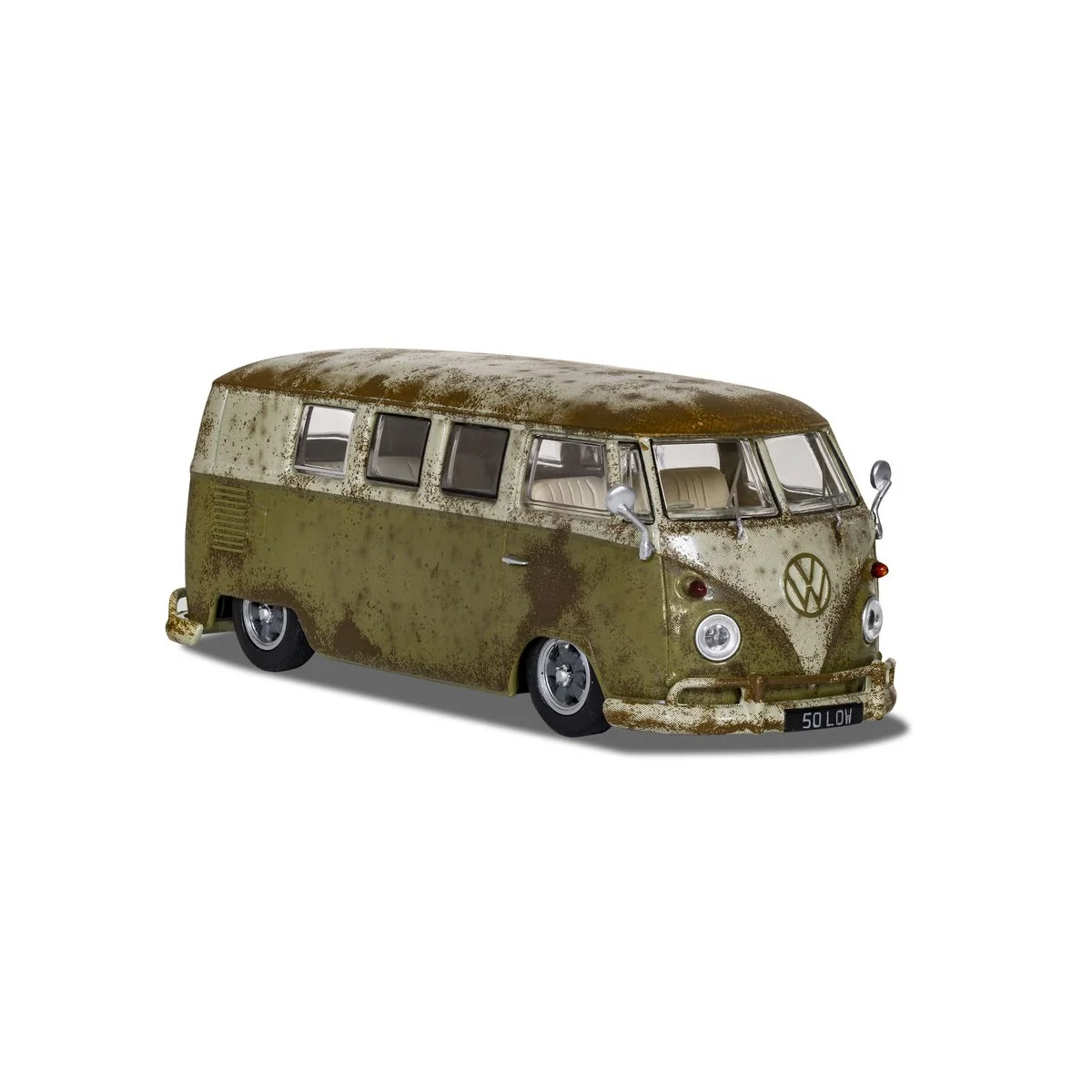 Volkswagen Type 2 Camper 'RAT-Look Splitty'., 1/43 - Corgi VA14501