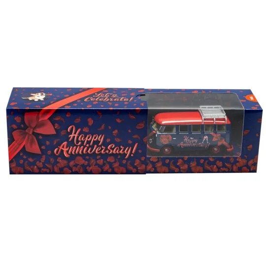 Volkswagen Campervan Happy Anniversary, 1/43 - Corgi CC02735 Volkswagen Campervan Happy Anniversary, 1/43 - Corgi CC02735