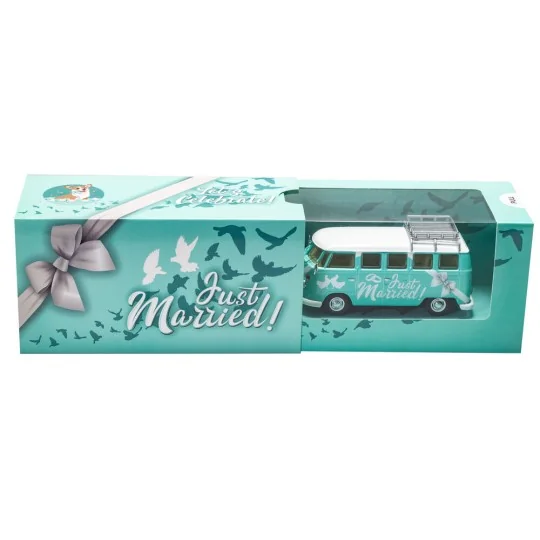 Volkswagen Campervan Just Married, 1/43 - Corgi CC02737 Volkswagen Campervan Just Married, 1/43 - Corgi CC02737