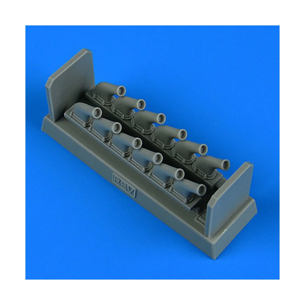 P-51D Mustang exhaust f. Revell, 1/32 - Quickboost QB32 244