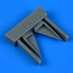 F-4C/D Phantom II vertical tail air inlet for Tamiya, 1/32 - Quickb...
