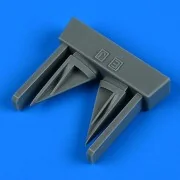 F-4E/EJ/F/J/S Phantom II vertical tail air inlet for Tamiya - Quick...