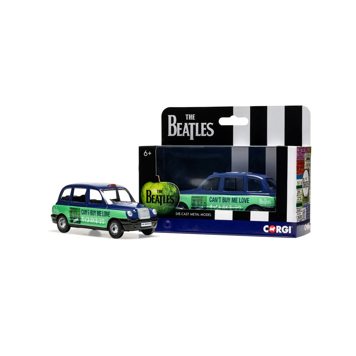 The Beatles - London Taxi - 'Can't Buy Me Love', 1/36 - Corgi CC85935 The Beatles - London Taxi - 'Can't Buy Me Love', 1/36 - Corgi CC85935