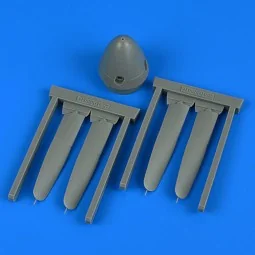 P-51D/F-51D Mustang Hamilton standart propeller for Revell, 1/32 - ...