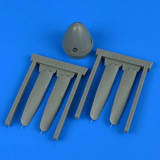 P-51D/F-51D Mustang Hamilton standart propeller for Revell - Quickb...