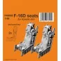F-16D Seats for Kinetic, 1/48 - CMK 129-P48028
