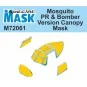 Mosquito PR & Bomber Version Canopy Mask, 1/72 - Special Hobby 100-...