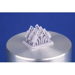 WWII British Fire Extinguishers (6 pcs.), 1/48 - CMK 129-P48038